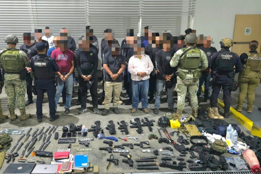 38 Luz del Mundo church members arrest in Michoacán 38 Luz del Mundo church members arrest in Michoacán