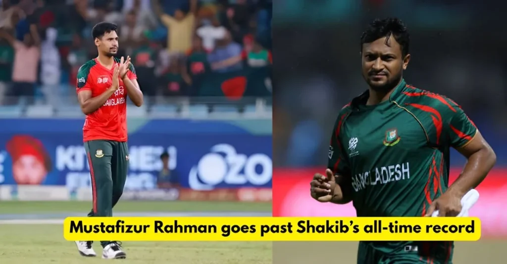 Asia Cup 2025: Mustafizur Rahman surpasses Shakib Al Hasan to achieve a historic record for Bangladesh in T20I cricket | IND vs BAN
