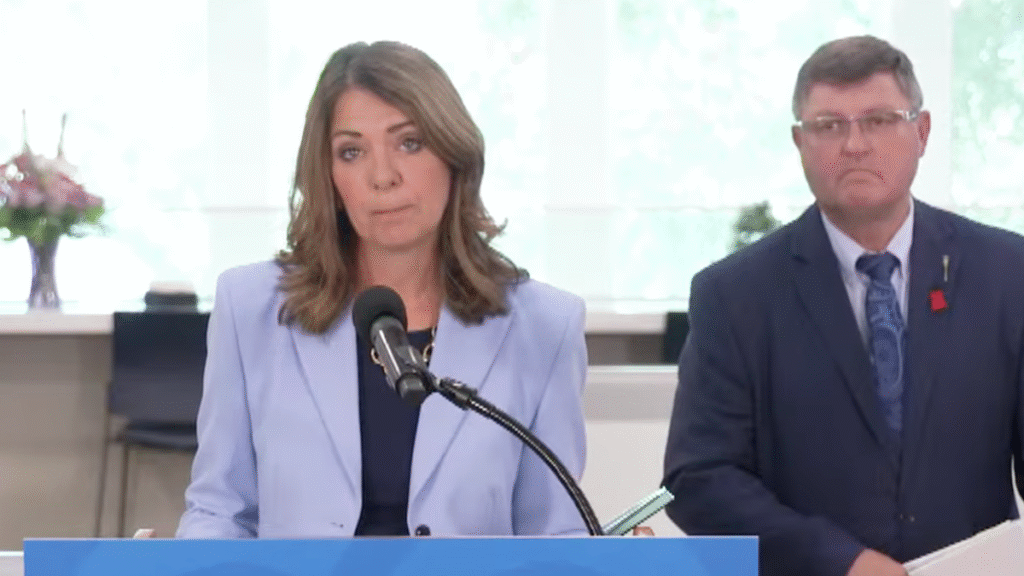 Danielle Smith to Albertans: No way can you have free COVID vaccinations like every other Canadian Danielle Smith to Albertans: No way can you have free COVID vaccinations like every other Canadian