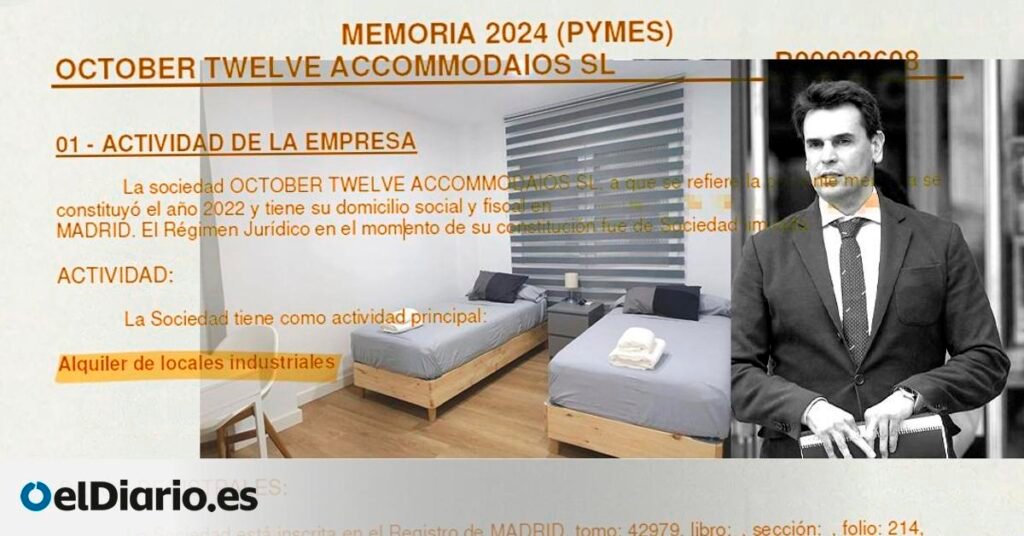 La pareja de Ayuso camufla como alquiler de locales industriales su negocio de alojamiento turístico