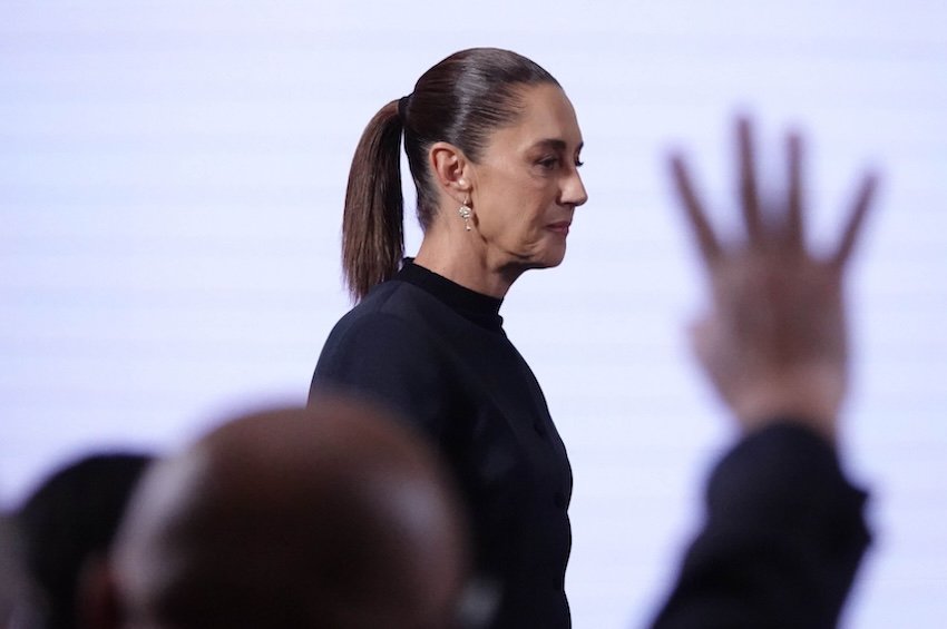 Less violence, more tariffs: : Friday’s mañanera recapped Less violence, more tariffs: : Friday's mañanera recapped