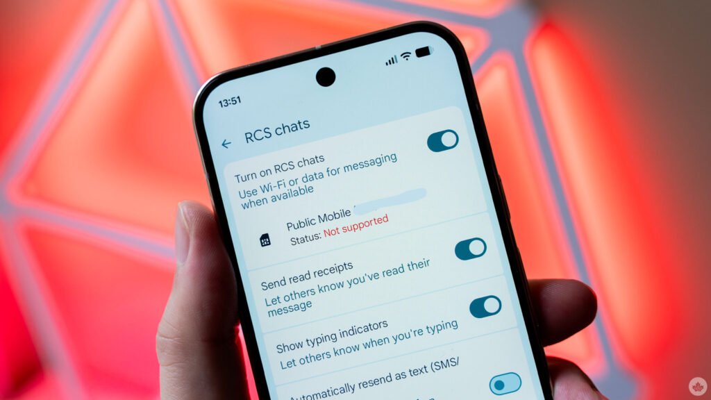 Several Public Mobile customers dealing with broken RCS chats Several Public Mobile customers dealing with broken RCS chats