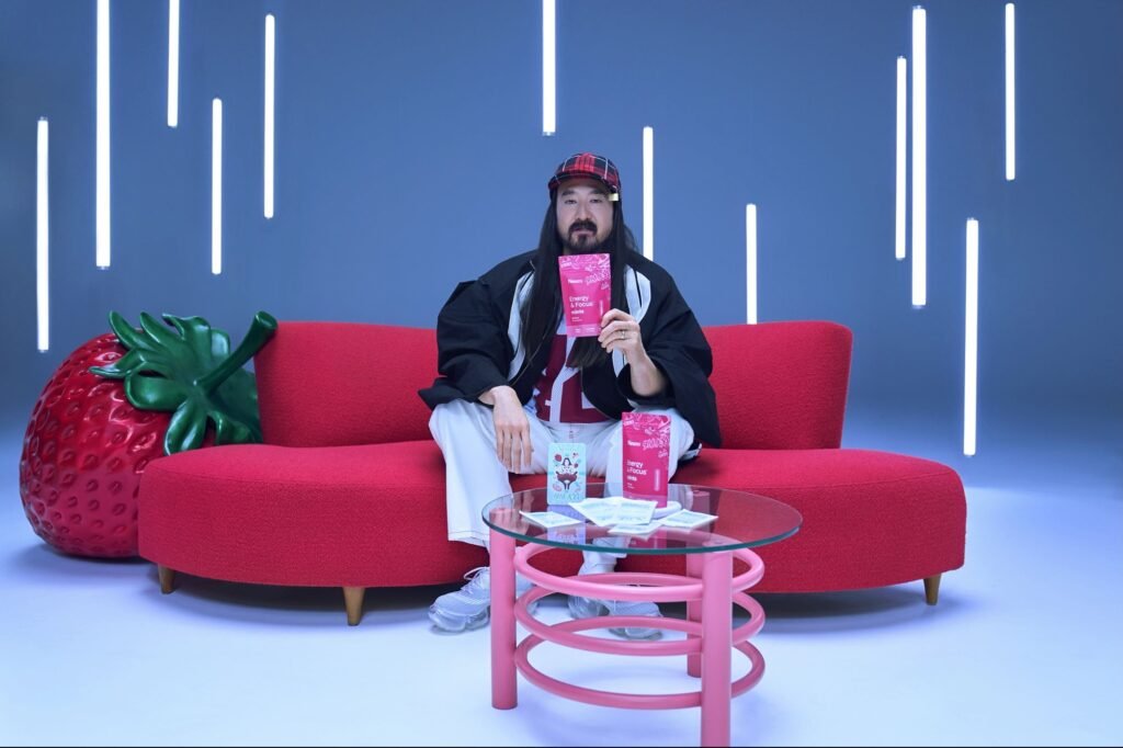 Why Steve Aoki is Backing Brain-Boosting Gum Brand Why Steve Aoki is Backing Brain-Boosting Gum Brand
