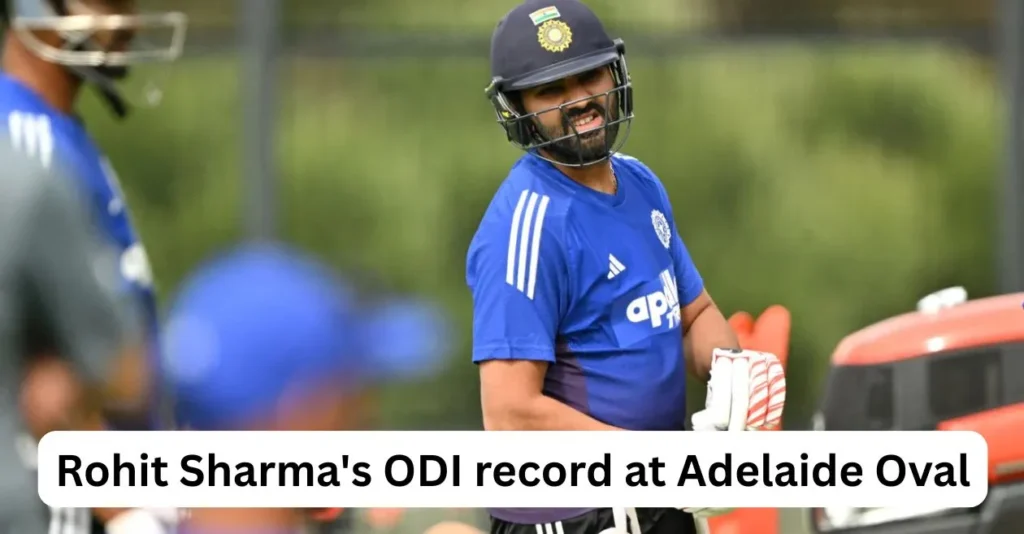AUS vs IND: Rohit Sharma’s ODI record at Adelaide Oval AUS vs IND: Rohit Sharma’s ODI record at Adelaide Oval