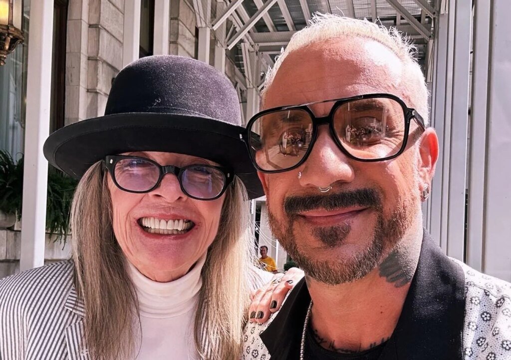 Backstreet Boys Member AJ McLean Mourns The Loss Of His Movie Mom Diane Keaton