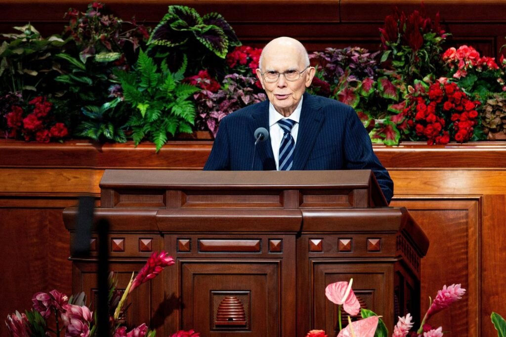 Dallin H. Oaks, former Utah Supreme Court justice, is selected to lead Mormon church