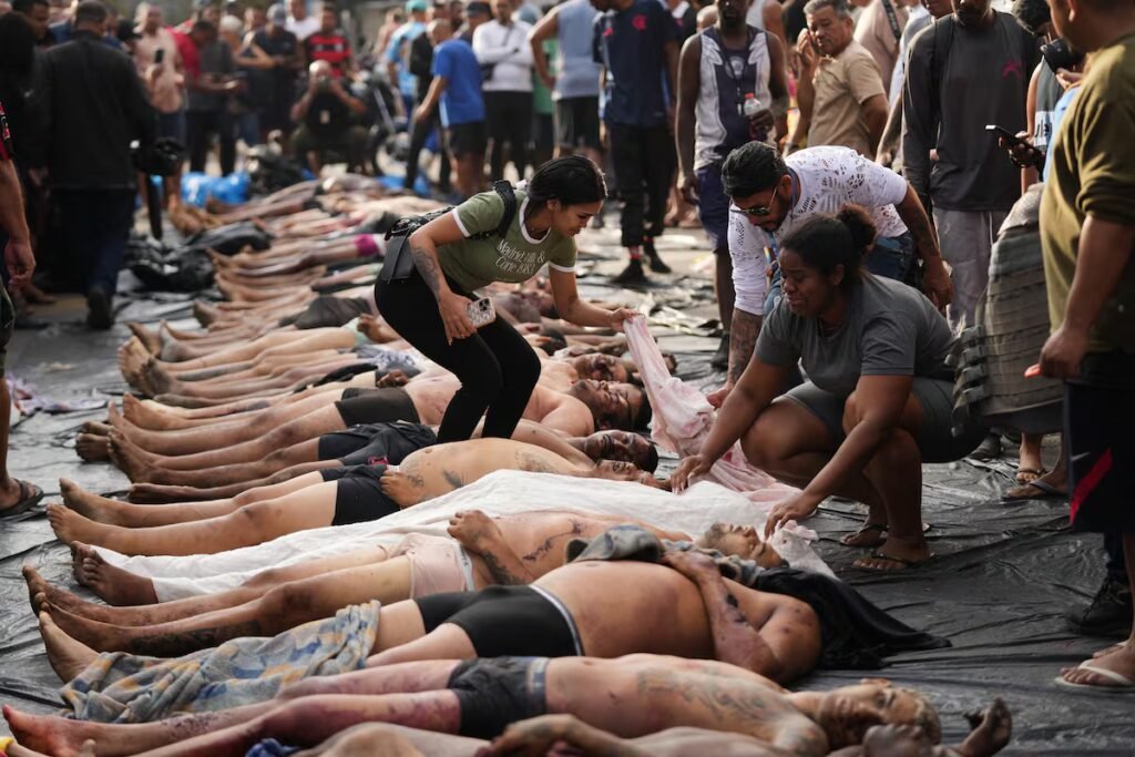 Death toll from Rio de Janeiro police operation rises to more than 120 | International