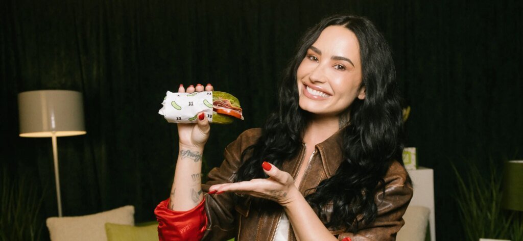 Demi Lovato Sparks Pickle Mania With Jimmy John’s Return