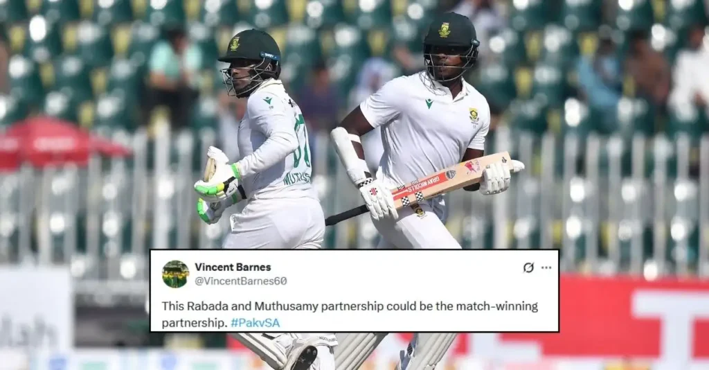Fans go wild as Senuran Muthusamy and Kagiso Rabada power South Africa to 71-run lead over Pakistan on Day 3 of 2nd Test Fans go wild as Senuran Muthusamy and Kagiso Rabada power South Africa to 71-run lead over Pakistan on Day 3 of 2nd Test
