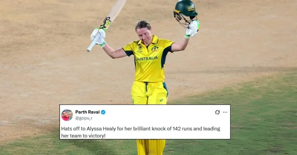 Fans react as Alyssa Healy’s sizzling century leads Australia to historic win over India in Women’s World Cup 2025