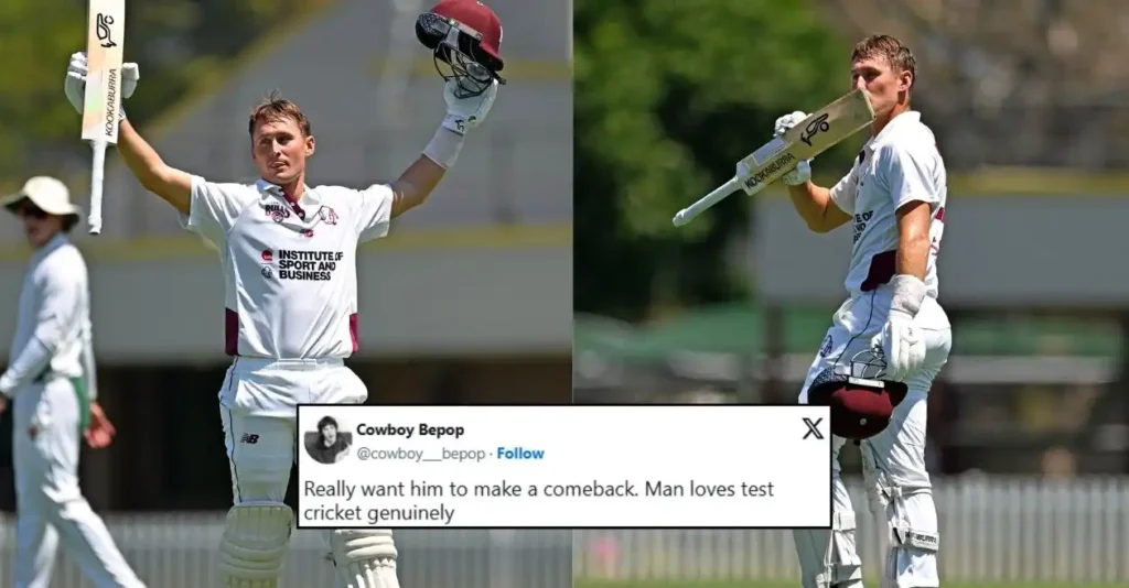 Fans react as Marnus Labuschagne sends strong Ashes statement with dazzling century in Sheffield Shield 2025-26