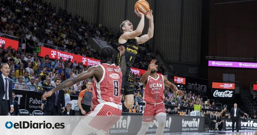 La Laguna Tenerife tumba al UCAM Murcia y duerme líder