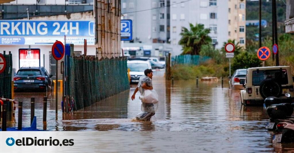 La alerta naranja por lluvias y tormentas continúa en Mallorca, Ibiza y Formentera por la DANA Alice
