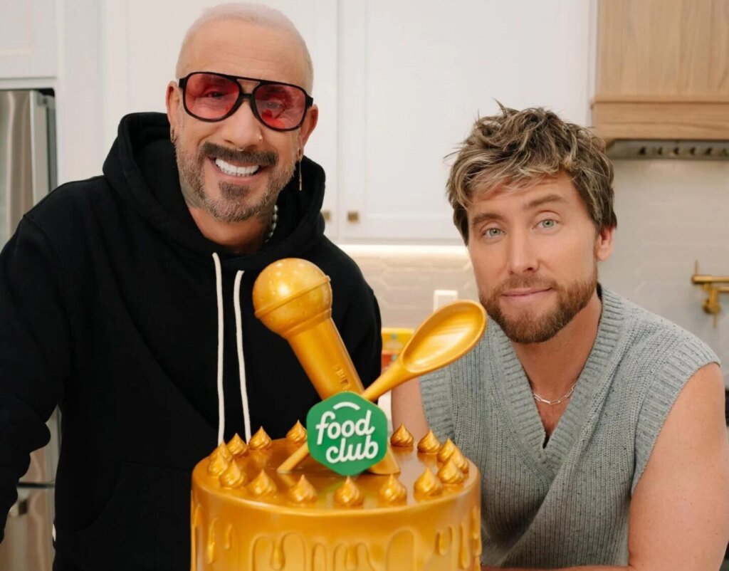 Lance Bass And AJ McLean Face Off In Ultimate Boy Band Bake Off