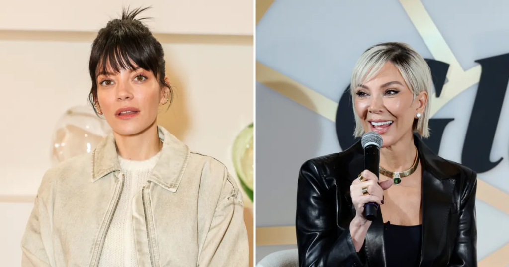 Lily Allen Reveals Kris Jenner’s Plastic Surgeon Did Her Boob Job