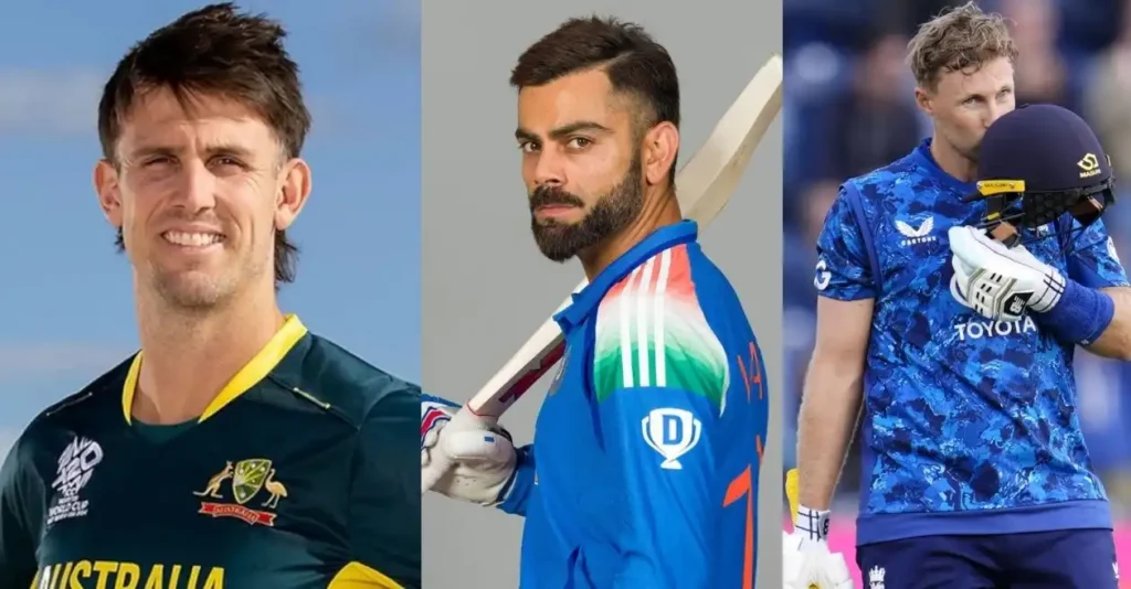 Mitchell Marsh picks Virat Kohli, Joe Root among others in his all-time Australia-India-England combined ODI XI Mitchell Marsh picks Virat Kohli, Joe Root among others in his all-time Australia-India-England combined ODI XI