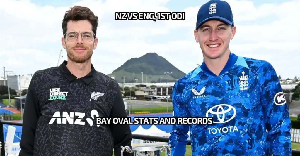 NZ vs ENG: Pitch Report for 1st ODI, Bay Oval Stats and Records NZ vs ENG: Pitch Report for 1st ODI, Bay Oval Stats and Records
