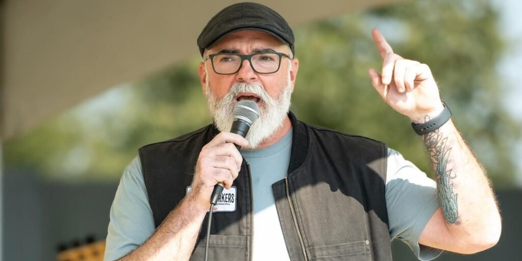 Union leader Rob Ashton announces candidacy for NDP leadership race Union leader Rob Ashton announces candidacy for NDP leadership race