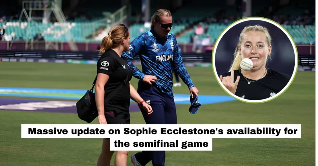 Will England’s Sophie Ecclestone miss the semifinal clash vs South Africa? Here’s what we know | Women’s World Cup 2025