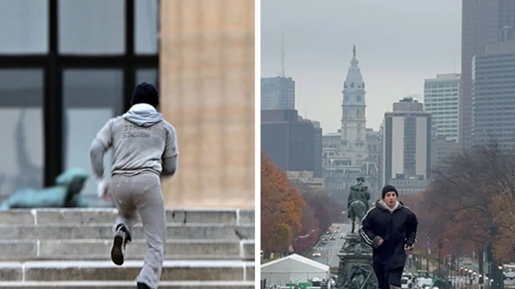 Anthony Ippolito Recreates Iconic Stairway Scene in 'Rocky' Origin Story Film