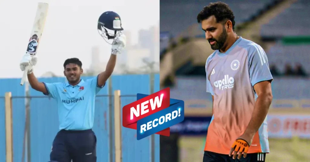 Ayush Mhatre breaks Rohit Sharma’s record with exceptional century in Syed Mushtaq Ali T20 Trophy 2025 Ayush Mhatre breaks Rohit Sharma’s record with exceptional century in Syed Mushtaq Ali T20 Trophy 2025