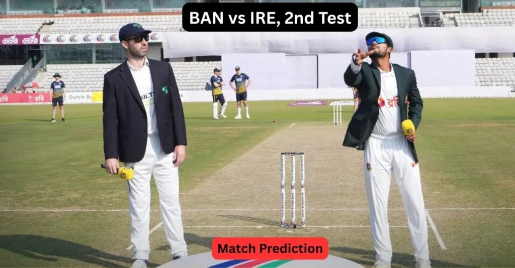 BAN vs IRE, 2nd Test Match Prediction: Who will win today’s game between Bangladesh and Ireland? BAN vs IRE, 2nd Test Match Prediction: Who will win today’s game between Bangladesh and Ireland?