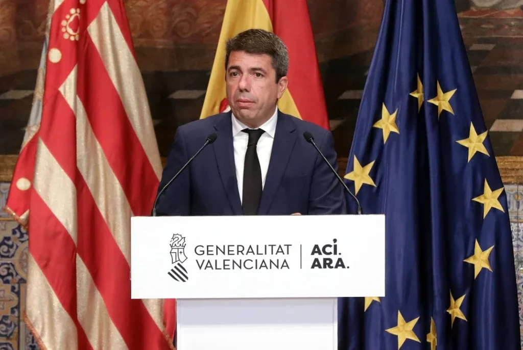 BREAKING: Valencia president Carlos Mazón resigns over handling of deadly DANA floods that killed 229 people BREAKING: Valencia president Carlos Mazón resigns over handling of deadly DANA floods that killed 229 people