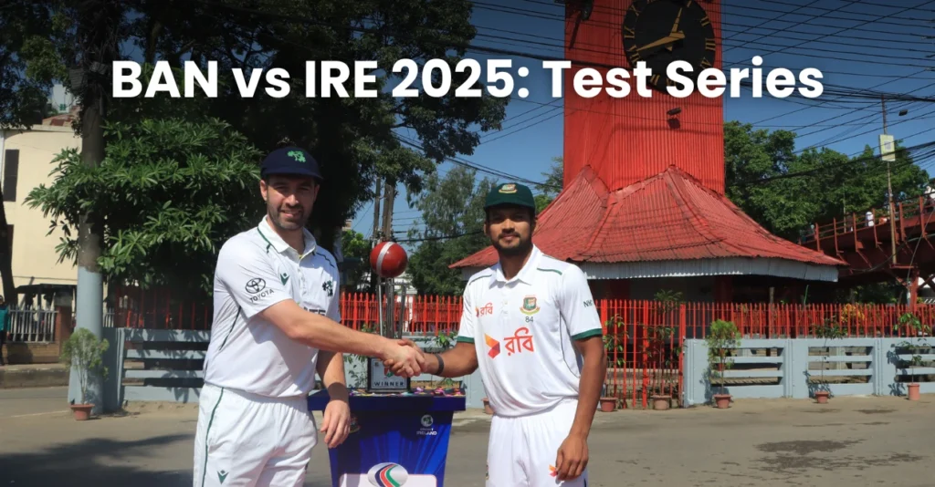 Bangladesh vs Ireland 2025, Test series: Date, Match Time, Broadcast and Live Streaming details Bangladesh vs Ireland 2025, Test series: Date, Match Time, Broadcast and Live Streaming details