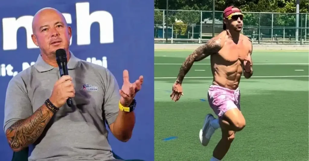 Herschelle Gibbs hilariously reacts to Faf du Plessis’ viral topless photos showing off insane fitness at 41 Herschelle Gibbs hilariously reacts to Faf du Plessis’ viral topless photos showing off insane fitness at 41