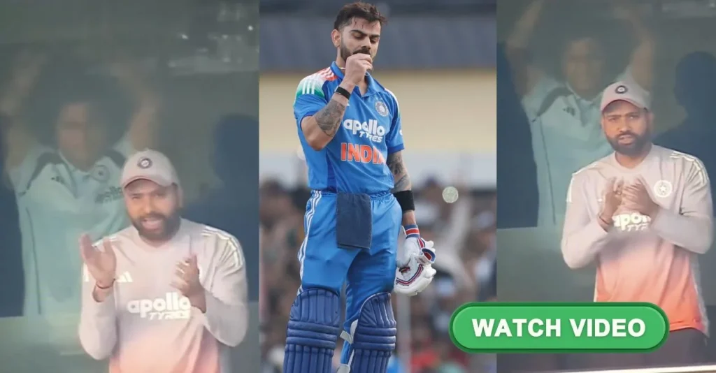 IND vs SA [WATCH]: Rohit Sharma’s wholesome reaction steals the spotlight after Virat Kohli’s brilliant Ranchi century in 1st ODI