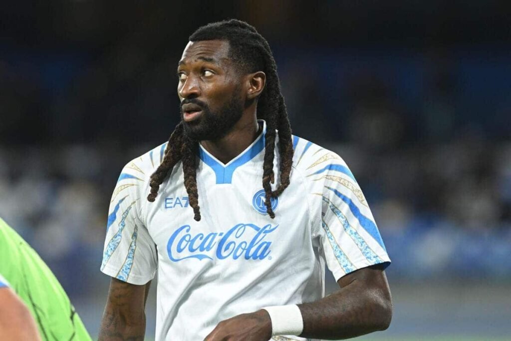 Napoli midfielder Zambo Anguissa set for long injury lay-off