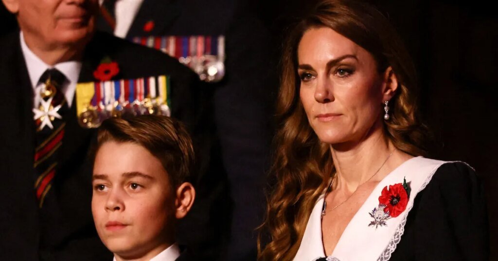 Prince George Joins Kate Middleton for His 1st Festival of Remembrance