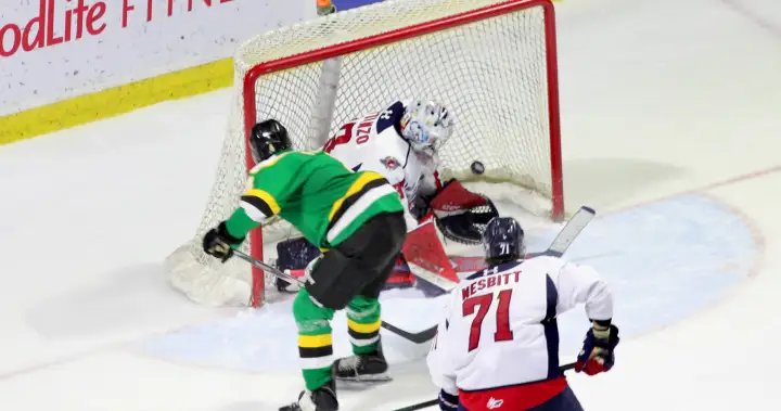 Andoni Fimis scores overtime winner as London Knights edge Spitfires in Windsor – London Andoni Fimis scores overtime winner as London Knights edge Spitfires in Windsor - London