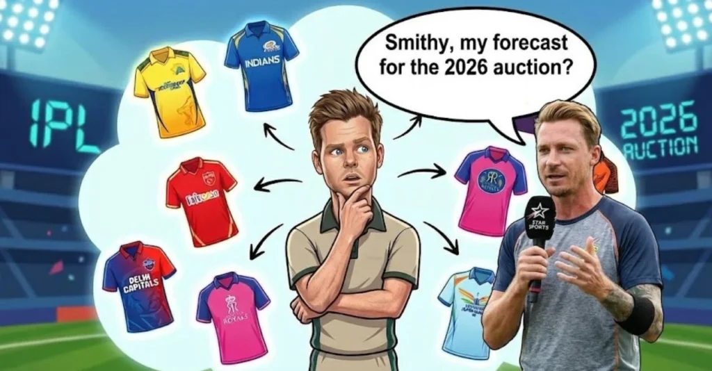 Dale Steyn gives no-nonsense view on Steve Smith’s IPL 2026 Auction chances Dale Steyn gives no-nonsense view on Steve Smith’s IPL 2026 Auction chances
