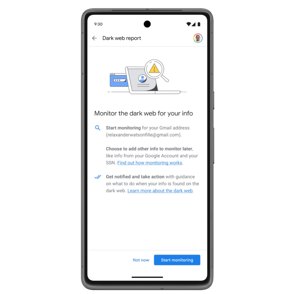Google’s ‘dark web report’ feature will no longer be available starting in February Google’s ‘dark web report’ feature will no longer be available starting in February