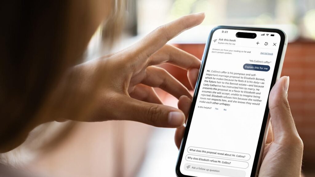 Kindle’s in-book AI assistant can answer all your questions without spoilers Kindle's in-book AI assistant can answer all your questions without spoilers