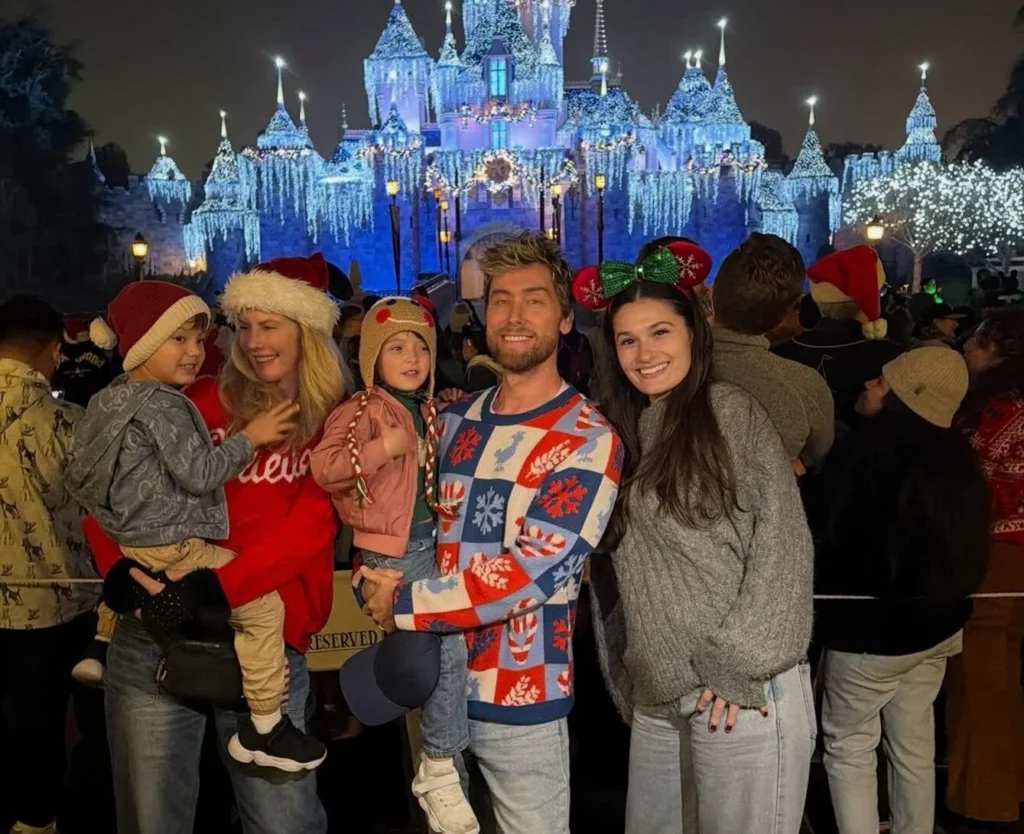 Lance Bass Shares Festive Disneyland Family Trip With A Nod To Absent Husband Michael Turchin
