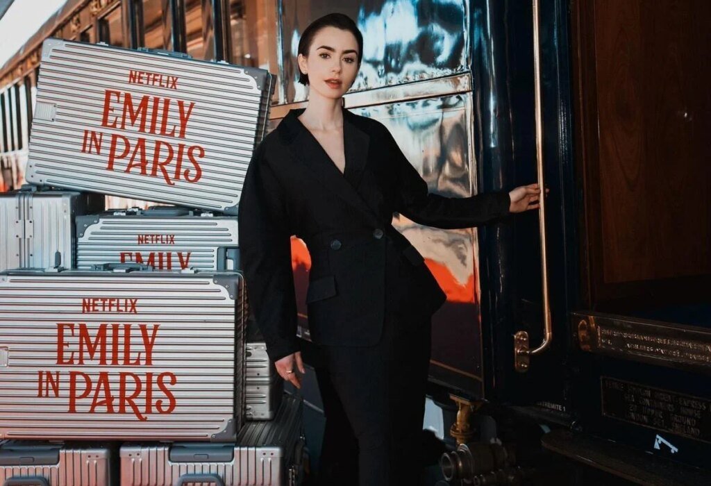 Lily Collins Announces Paris Arrival With A Simple Yet Captivating Message