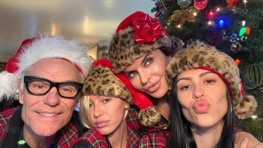 Lisa Rinna Shares Festive Family Christmas Photos With Harry Hamlin And Daughters