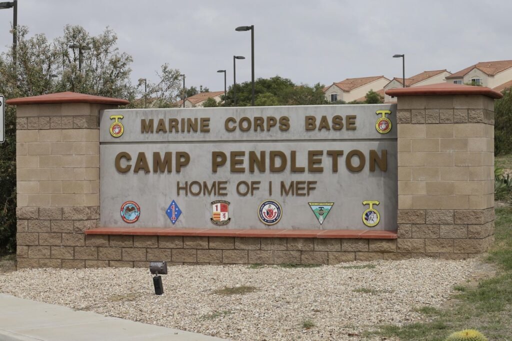 Marine at Camp Pendleton in California dies following vehicle mishap