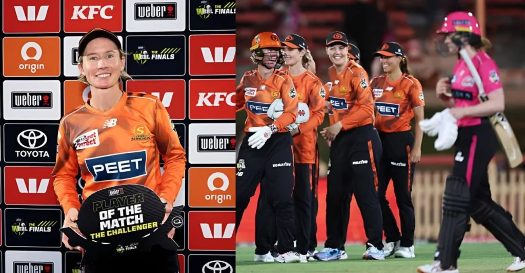 Perth Scorchers secure WBBL|11 final spot as Beth Mooney and Alana King star in Challenger win over Sydney Sixers Perth Scorchers secure WBBL|11 final spot as Beth Mooney and Alana King star in Challenger win over Sydney Sixers