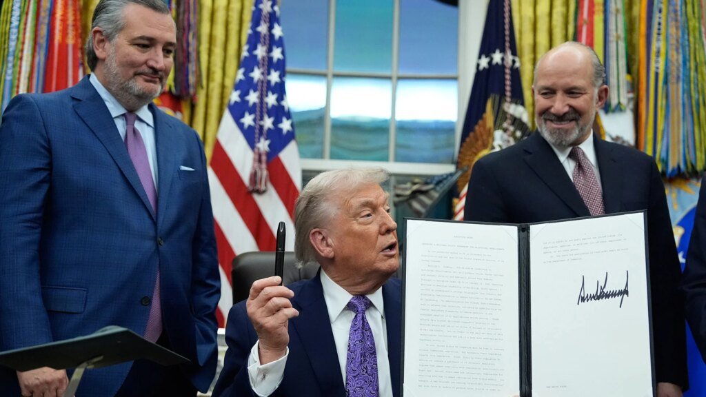 Trump’s order seeks to block U.S. states from regulating AI Trump's order seeks to block U.S. states from regulating AI