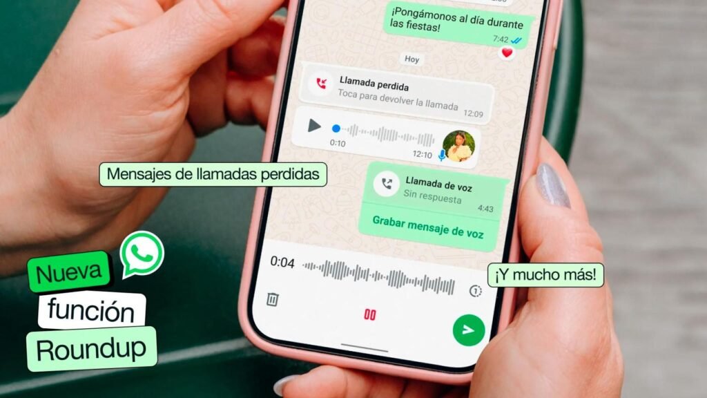 las novedades para las llamadas de audio, de vídeo y el chat