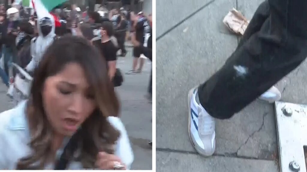 CNN Reporter Veronica Miracle Hit With Tear Gas Reporting From ICE Protest CNN Reporter Veronica Miracle Hit With Tear Gas Reporting From ICE Protest