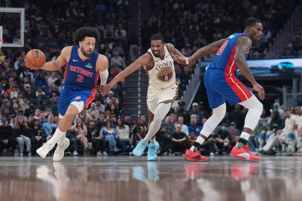 Cade Cunningham helps Pistons stave off Warriors rally Cade Cunningham helps Pistons stave off Warriors rally