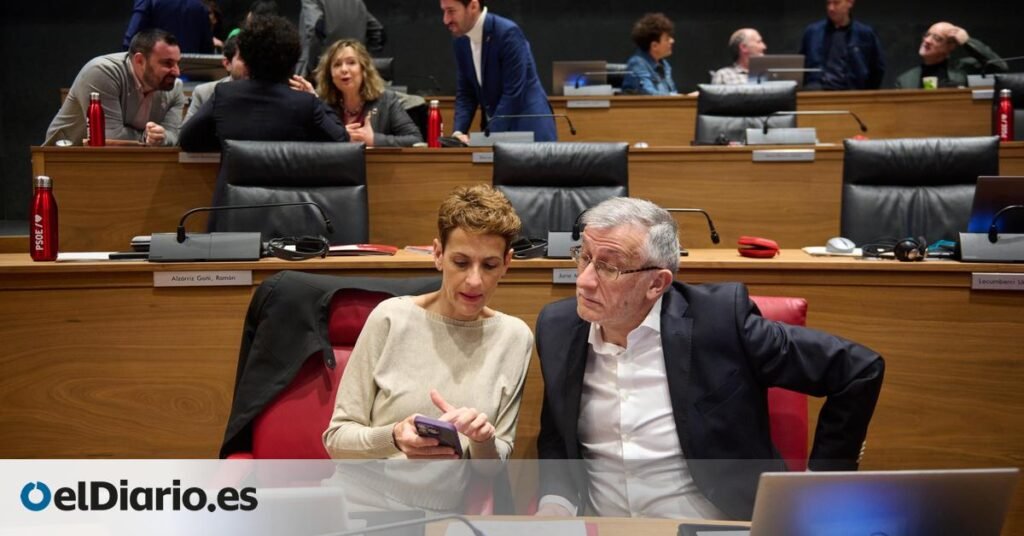 Chivite relevará al vicepresidente Taberna y a la consejera López