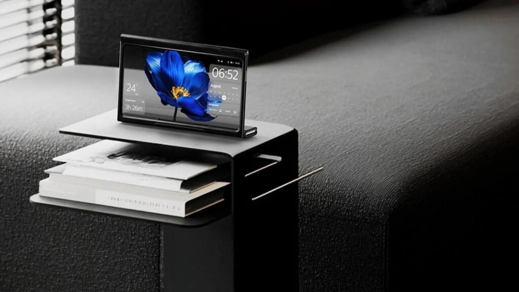 Esta pantalla externa transparente es el añadido perfecto para un teléfono móvil... y para más cosas