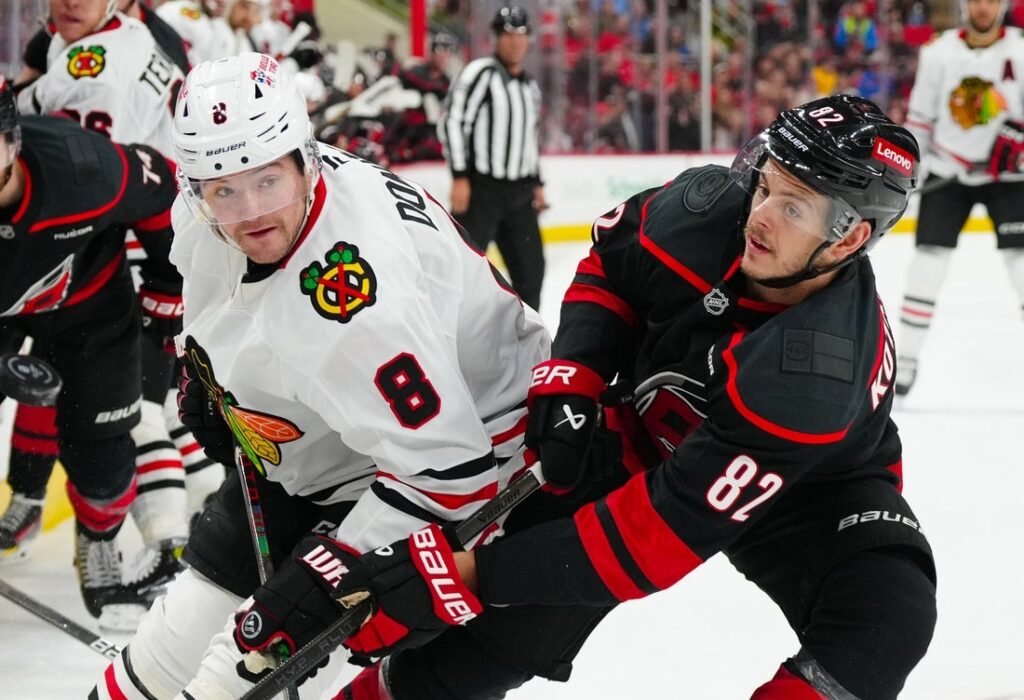Goals hard to come by as Blackhawks prepare for Hurricanes
