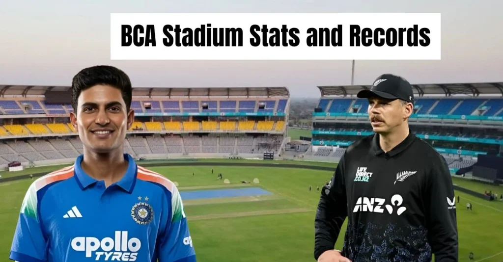 IND vs NZ: Pitch Report for 1st ODI, BCA Stadium Stats and Records
