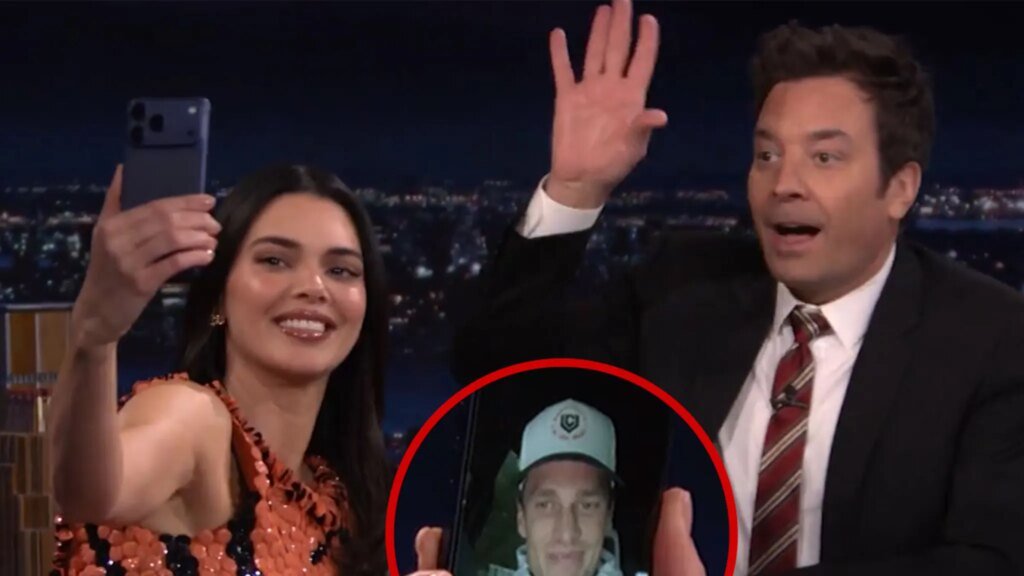 Kendall Jenner Calls Tom Brady While on 'Jimmy Fallon' to Discuss Super Bowl